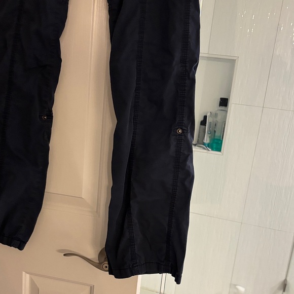 Esprit Dark Blue Straight Leg Pants - Picture 4 of 11